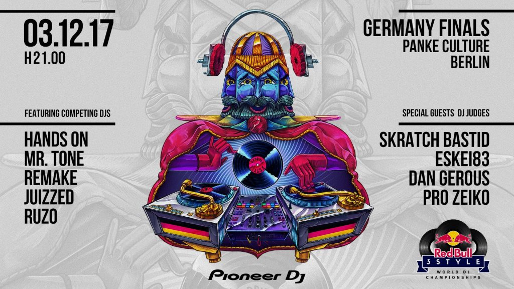 Red Bull 3style Germany Finals - Flyer front