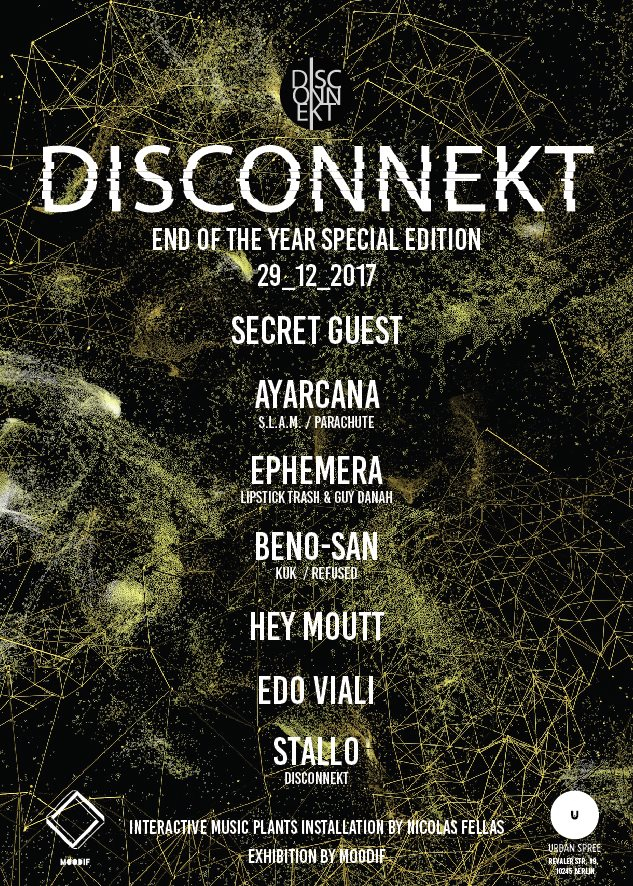 Disconnekt end of the Year Special Edition - Flyer back