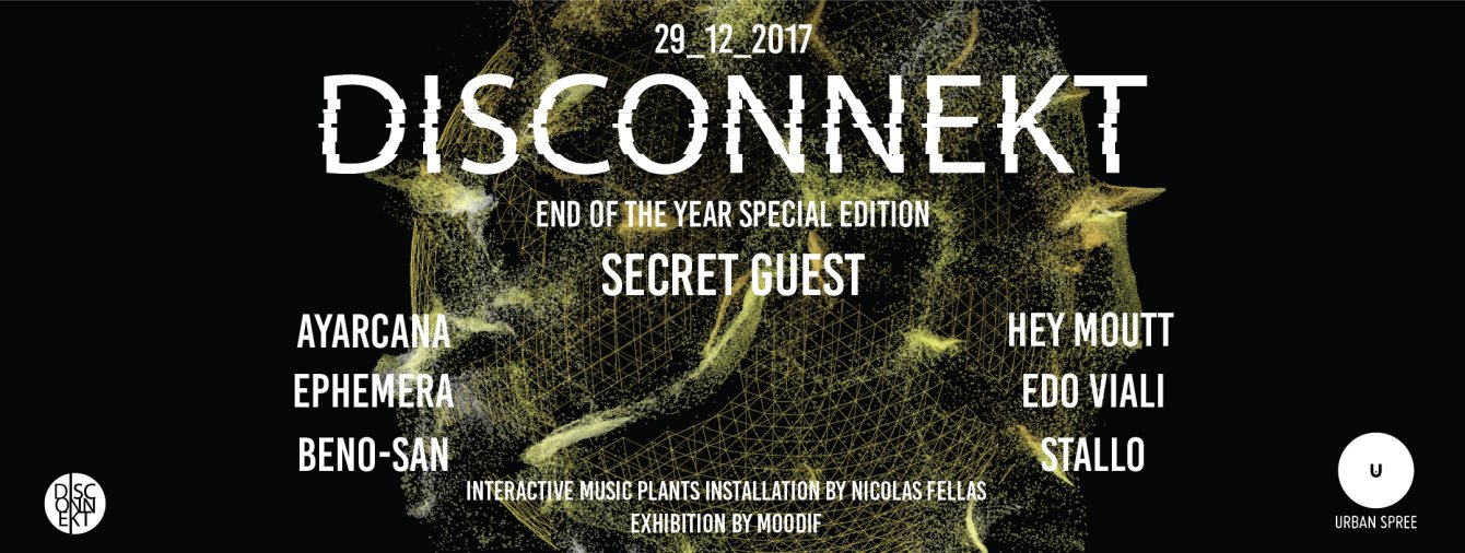 Disconnekt end of the Year Special Edition - Flyer front