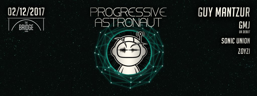 Progressive Astronaut - Flyer front