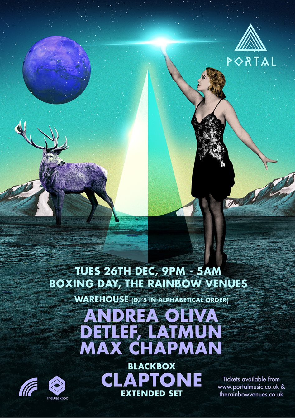 Portal: Boxing Day - Flyer front