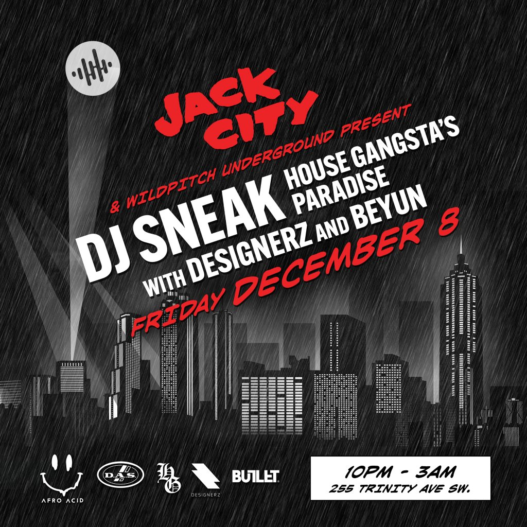DJ Sneak - Flyer front