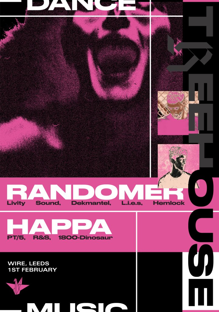 Treehouse presents Randomer & Happa - Flyer front