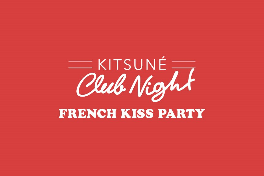 Kitsune Club Night - French Kiss Party - Flyer back