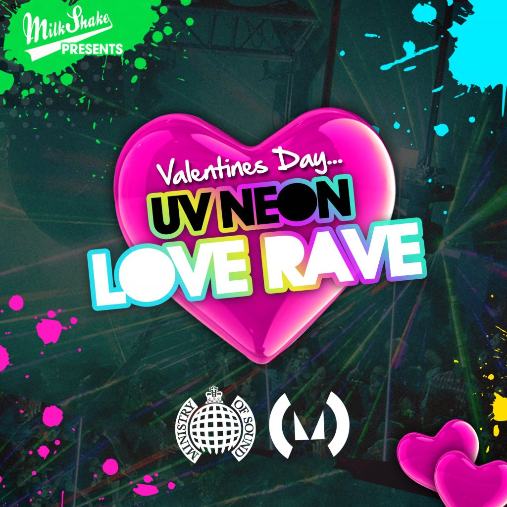The Ministry of Sound UV Love Rave - Flyer front