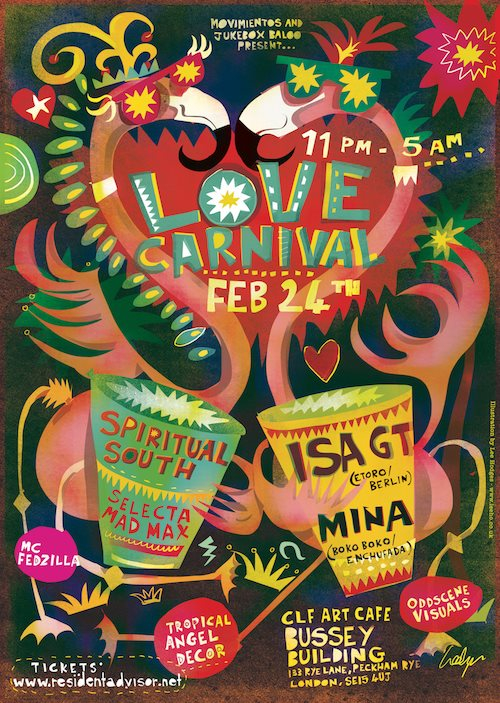 Love Carnival - Flyer front