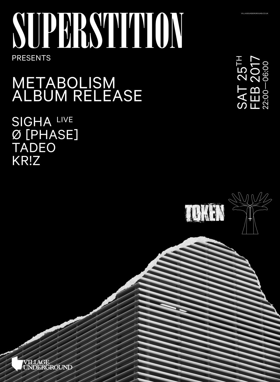 Superstition X Token Records - Sigha's Metabolism Album ...