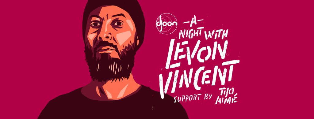 A Night with Levon Vincent - Flyer front