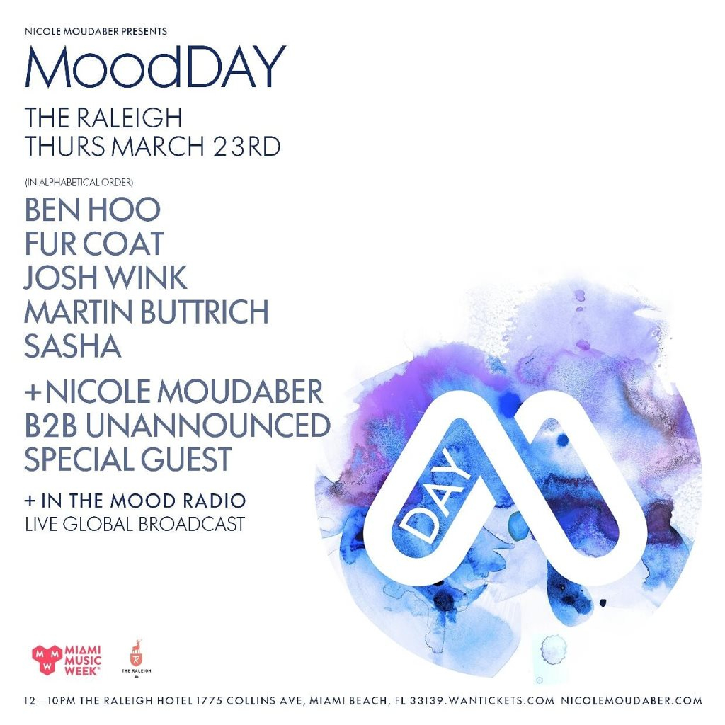 Nicole Moudaber presents Moodday - Flyer front