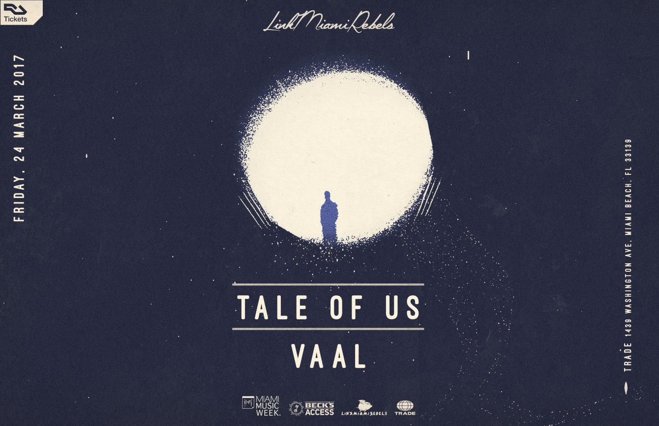 Tale Of Us + Vaal by Link Miami Rebels - Flyer front