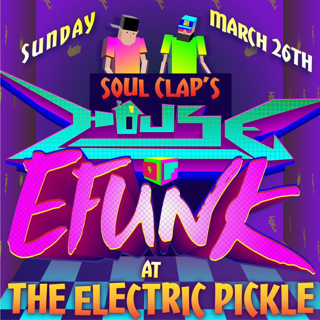 Soul Clap's House of Efunk Miami - 2nd Anniversary - Flyer front