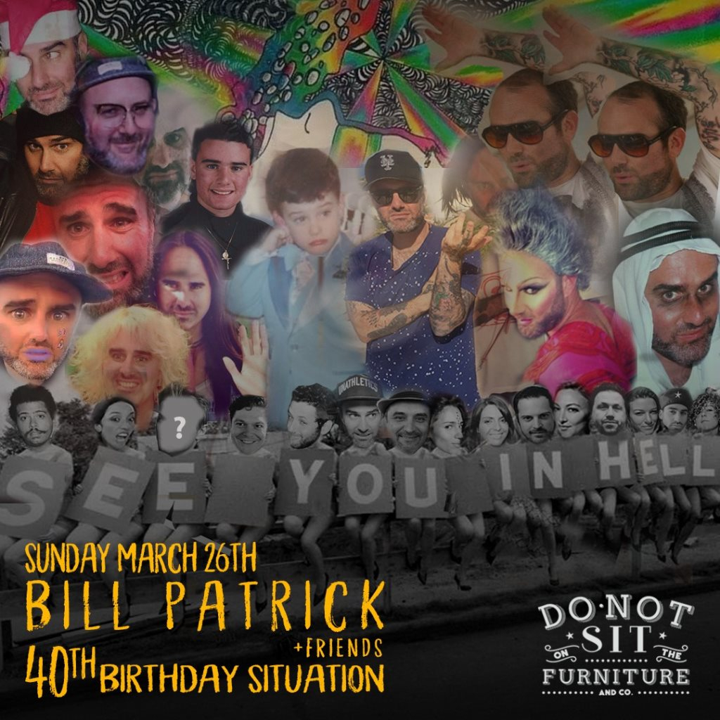 Bill Patrick and Friends - MMW Closing Party - Flyer front