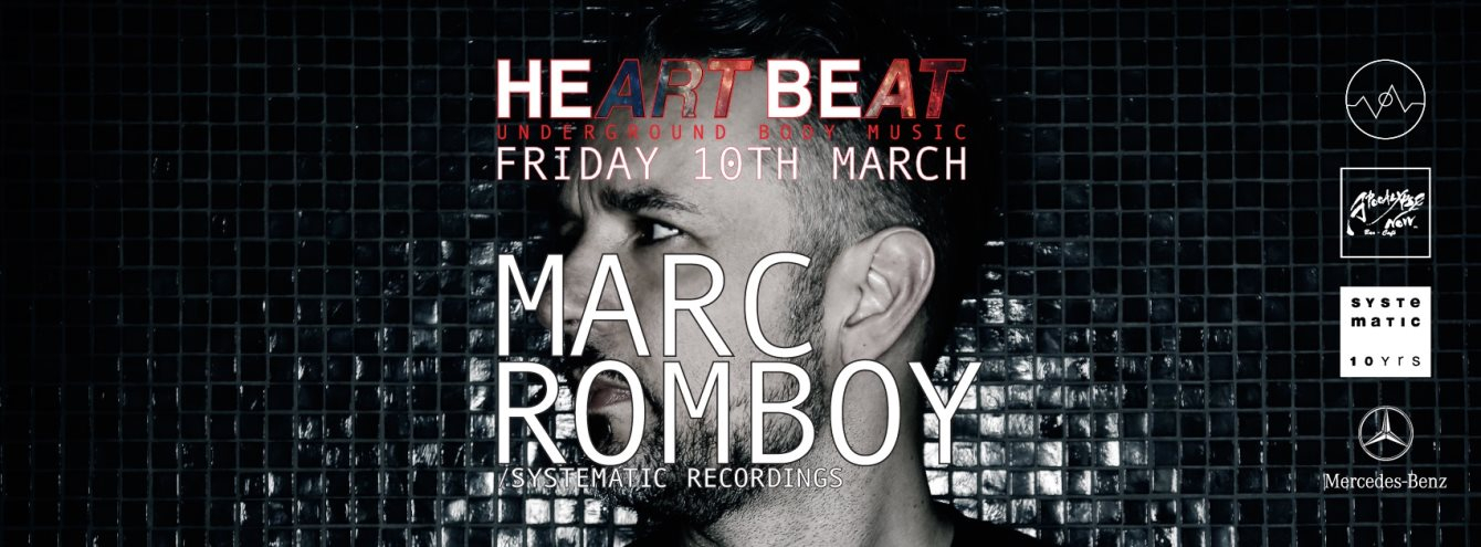 Heart Beat presents Marc Romboy // Systematic Recordings (GER) - Flyer front