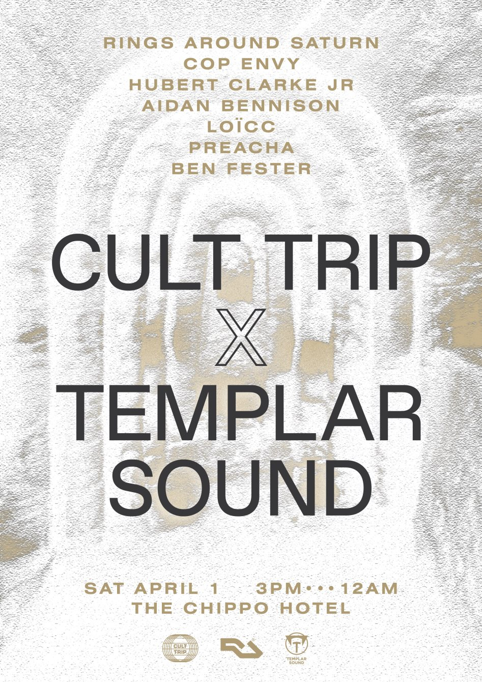 Cult Trip x Templar Sound - Flyer front