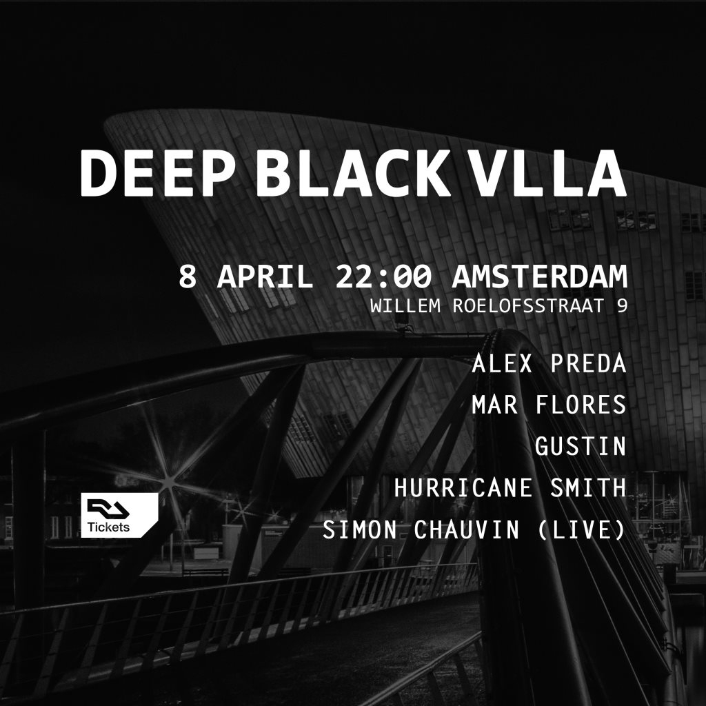 Deep Black Vlla - Flyer front