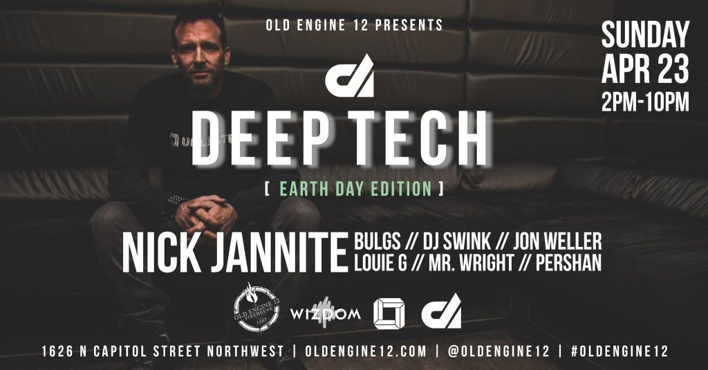 Deep Tech Viii: Nick Jannite - Flyer front