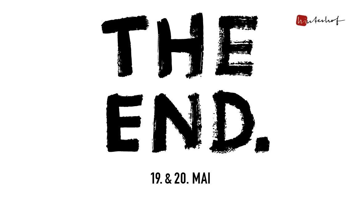 Hinterhof - The End. - Flyer front