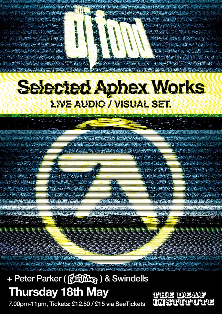 DJ Food - Selected Aphex Works - Flyer front