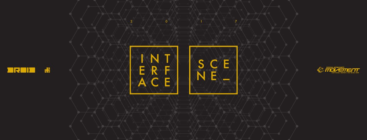 Interface - Scene 2017 - Flyer front