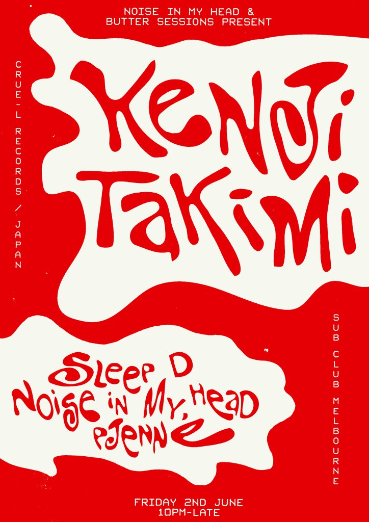 Butter Sessions + NIMH Pres Kenji Takimi - Flyer front