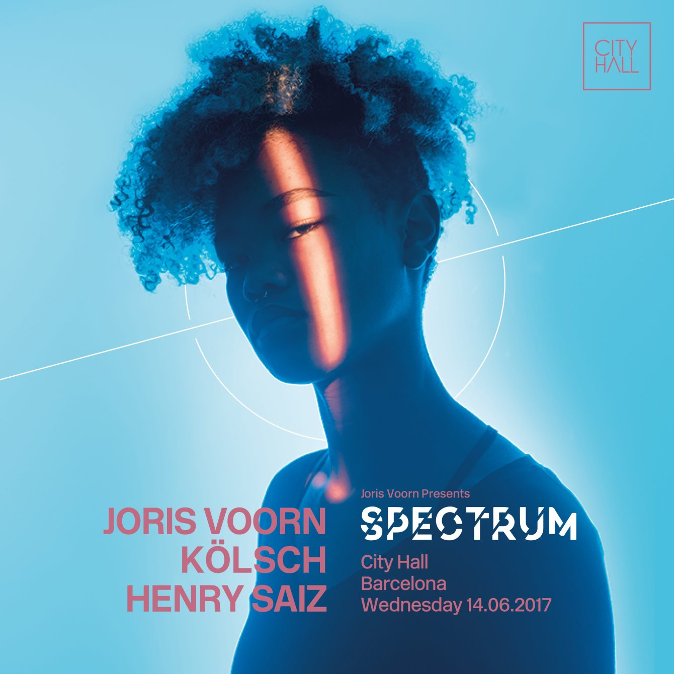 Joris Voorn presents Spectrum - Barcelona - Flyer front
