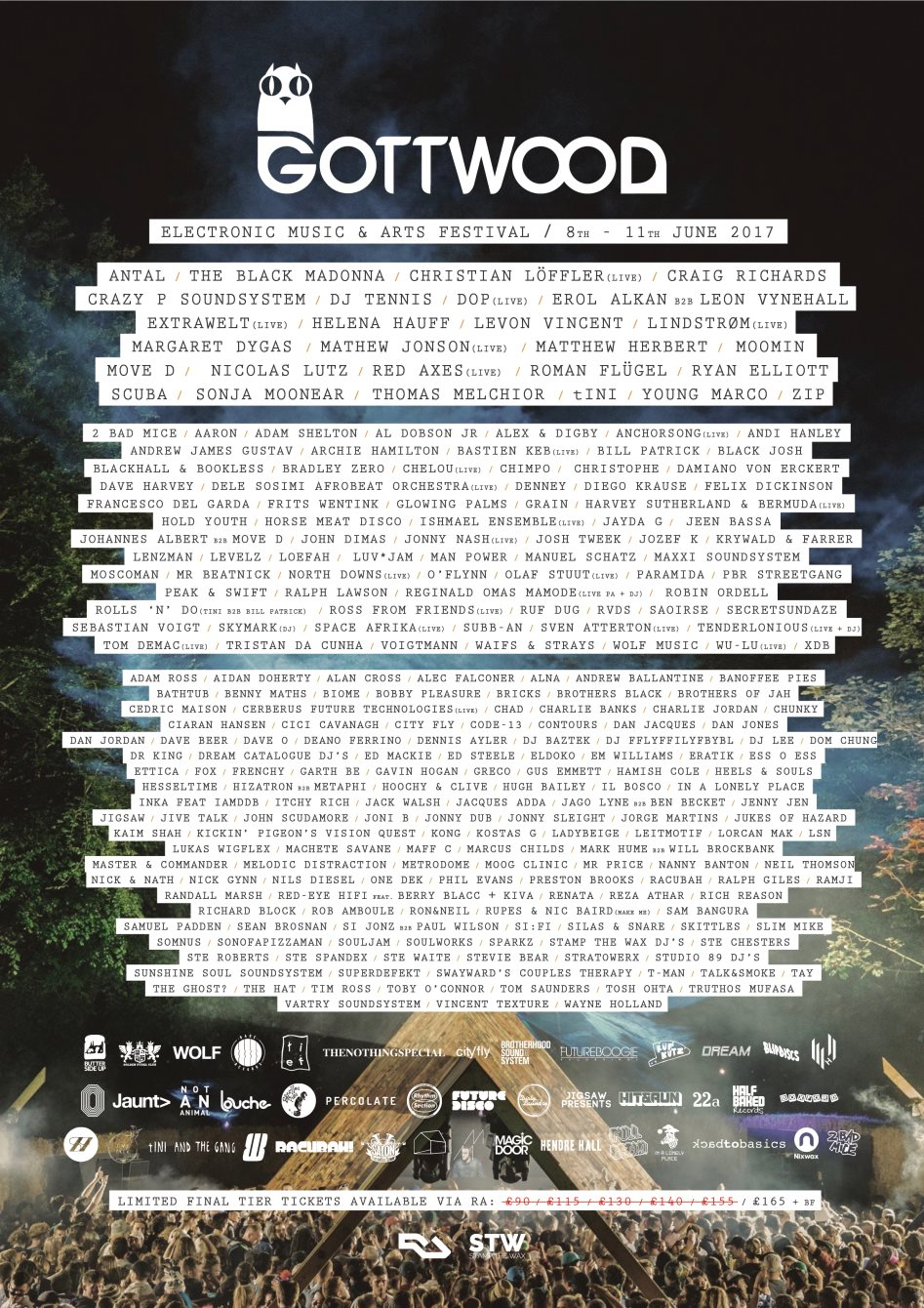 Gottwood Festival 2017 - Flyer front