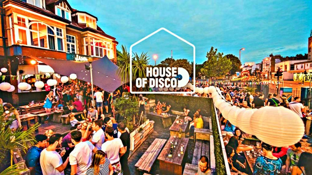 House of Disco - Summer Day & Night Party - Flyer front