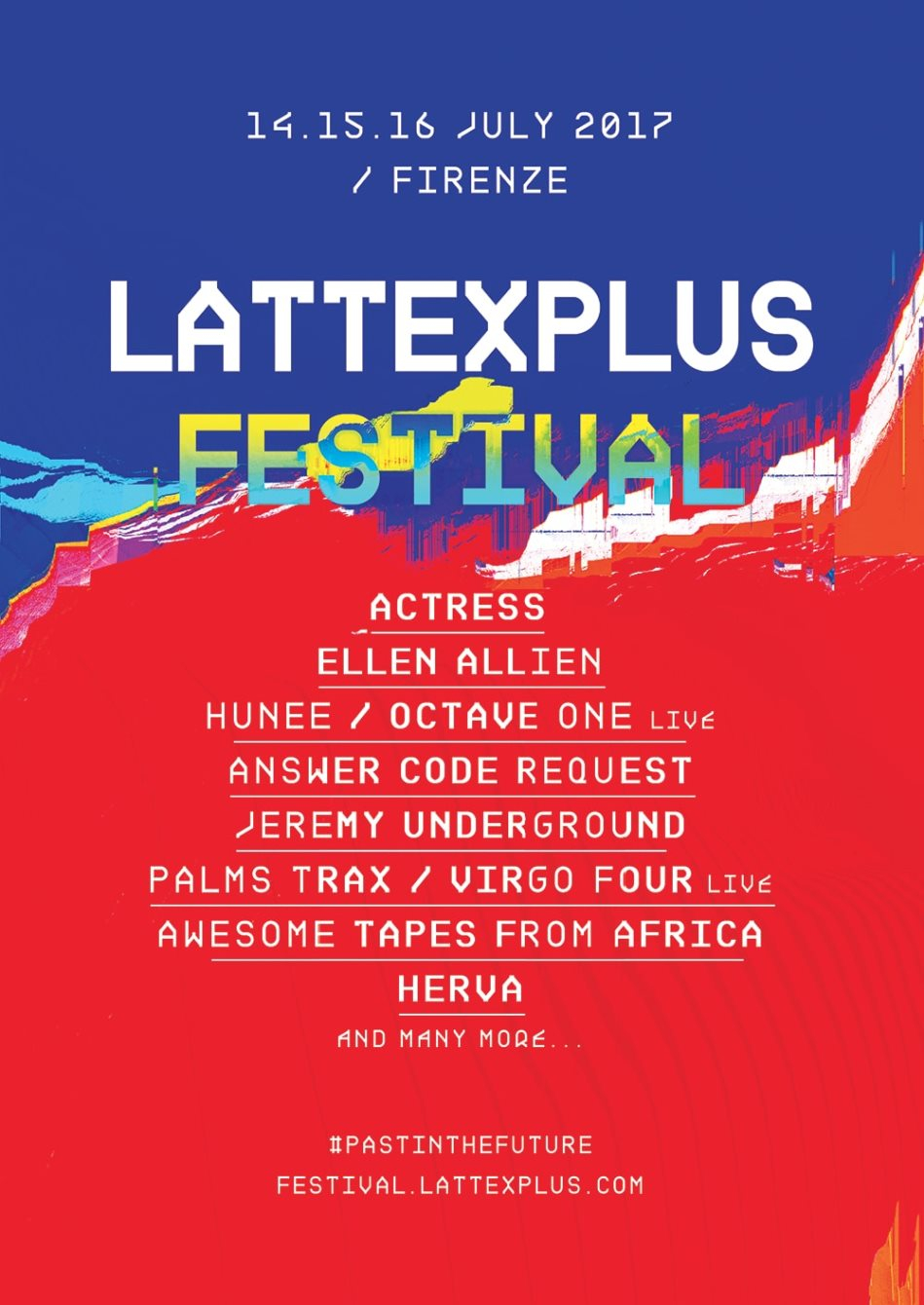 Lattexplus Festival - Flyer front