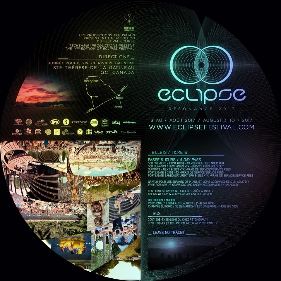 Eclipse Festival - Flyer front
