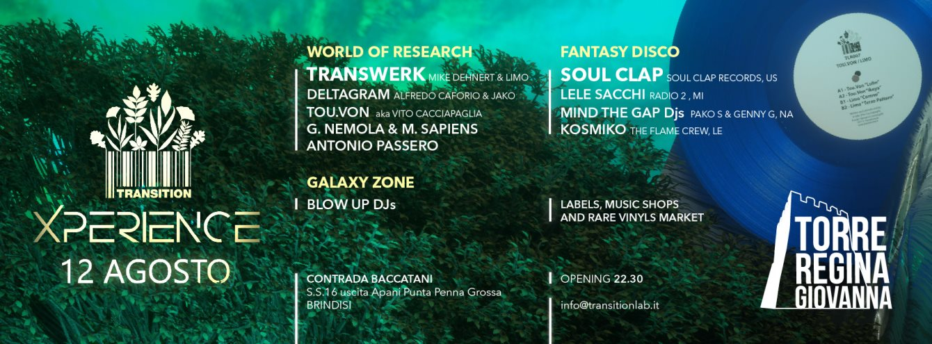 TRANSITION Xperience - 10th Edition - Flyer back