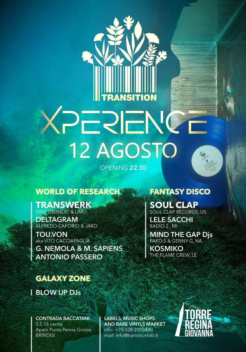 TRANSITION Xperience - 10th Edition - Flyer front