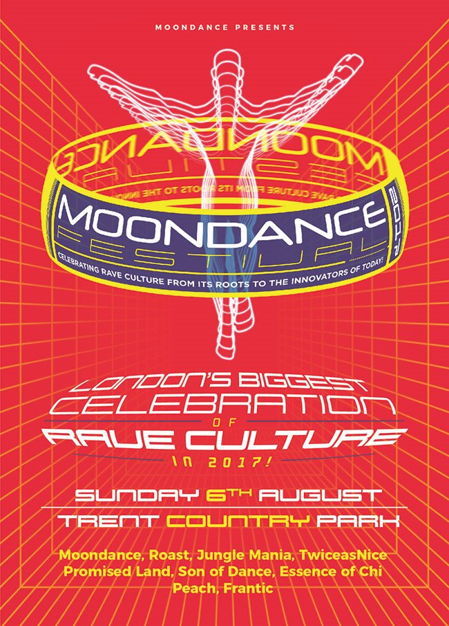 Moondance Festival 2017 - Flyer front