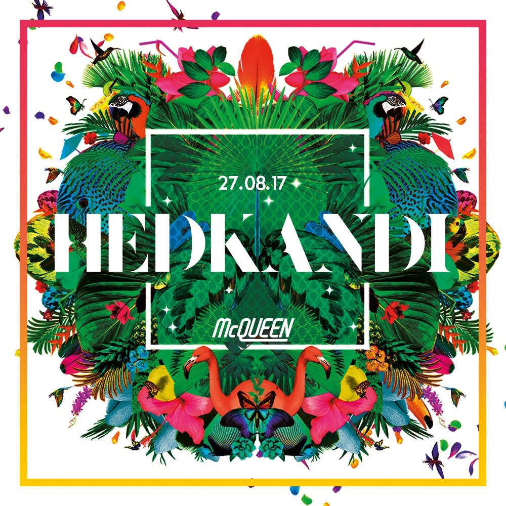 Hedkandi at Mcqueen Bank Holiday Sunday + Boat Party - Flyer front