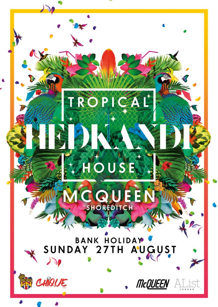 Hed Kandi Bank Holiday Special - Flyer front