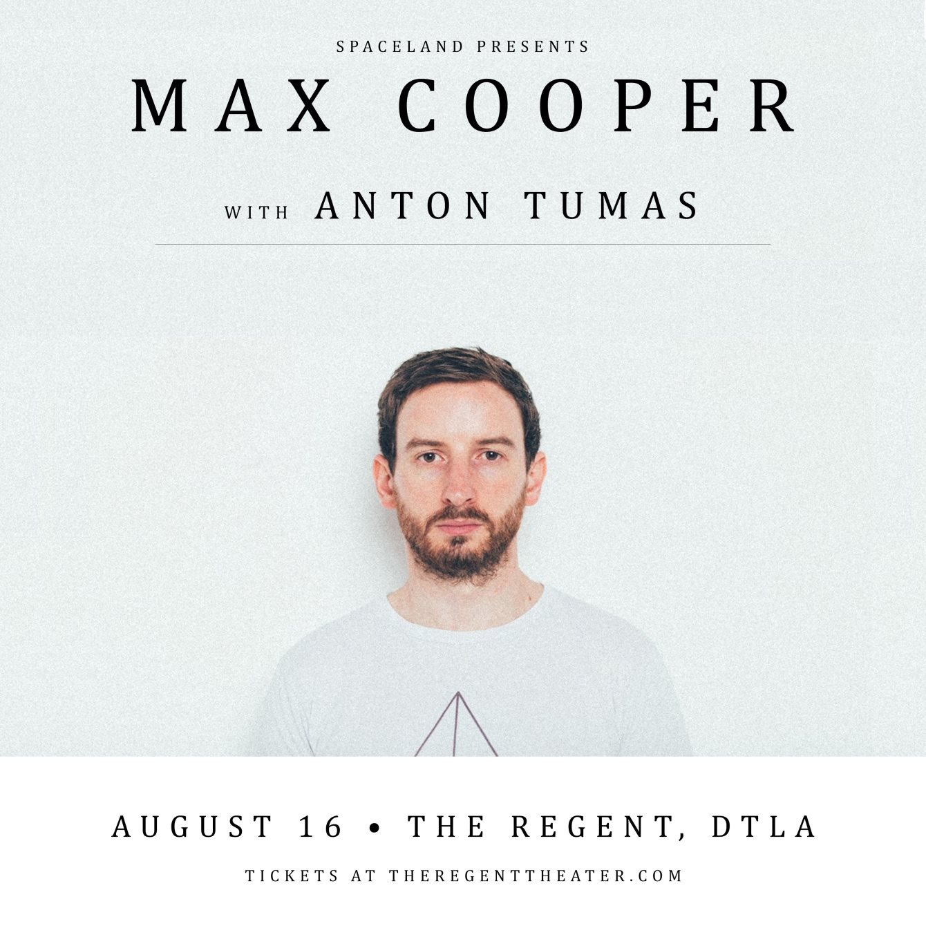 Max Cooper + Anton Tumas - Flyer back