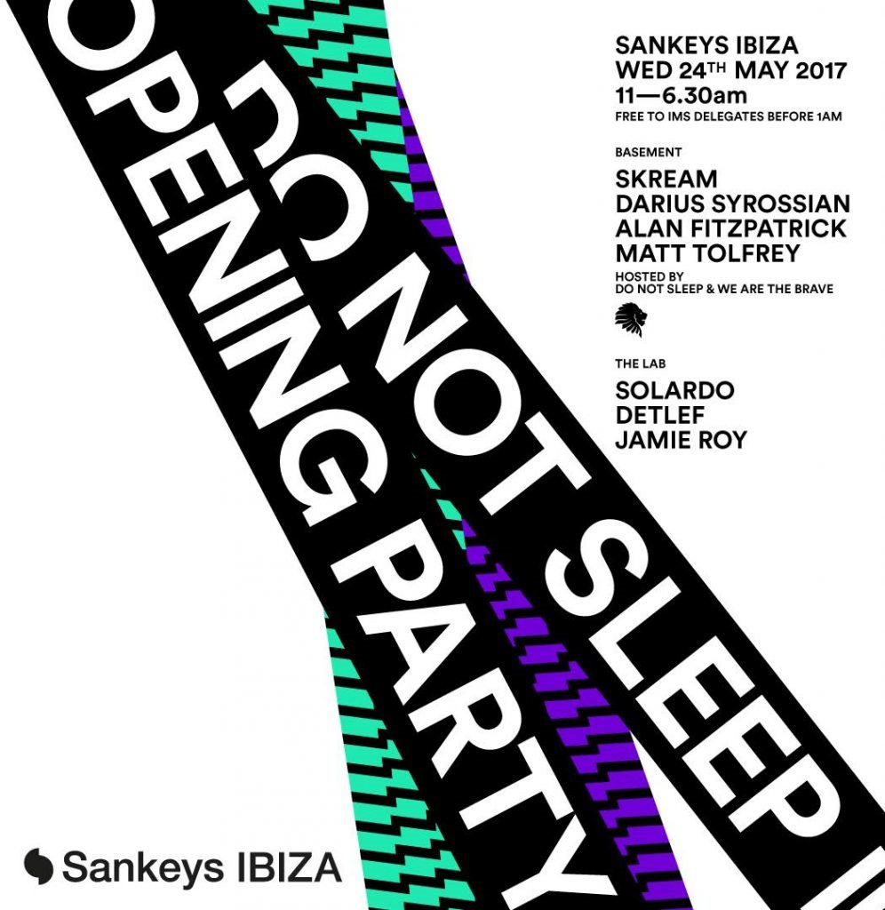 Do Not Sleep Closing Party - Flyer front