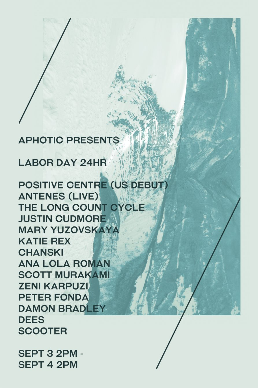 Aphotic Labor Day - Flyer front