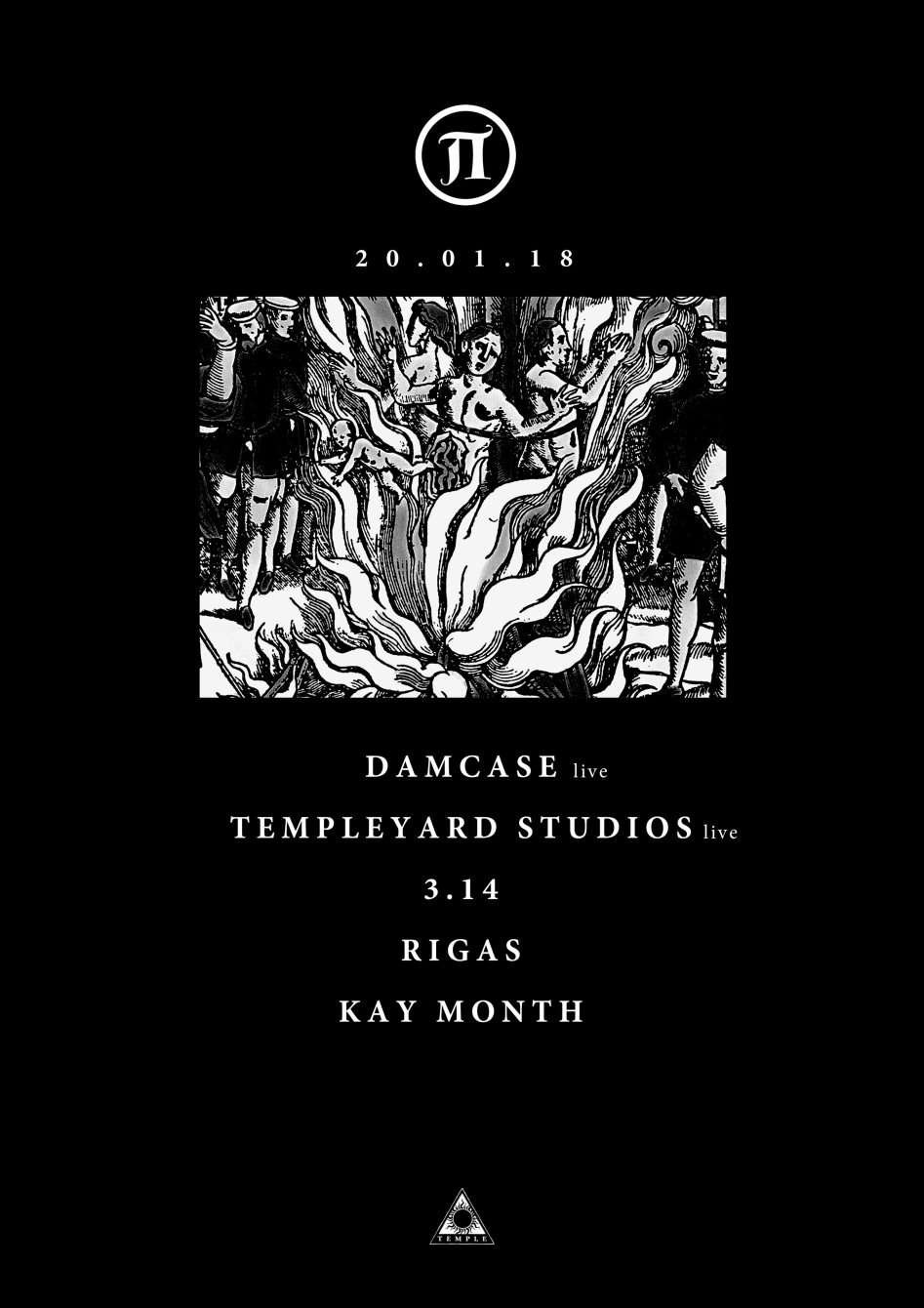 Π29 with Damcase, Templeyard Studios & More - Flyer back