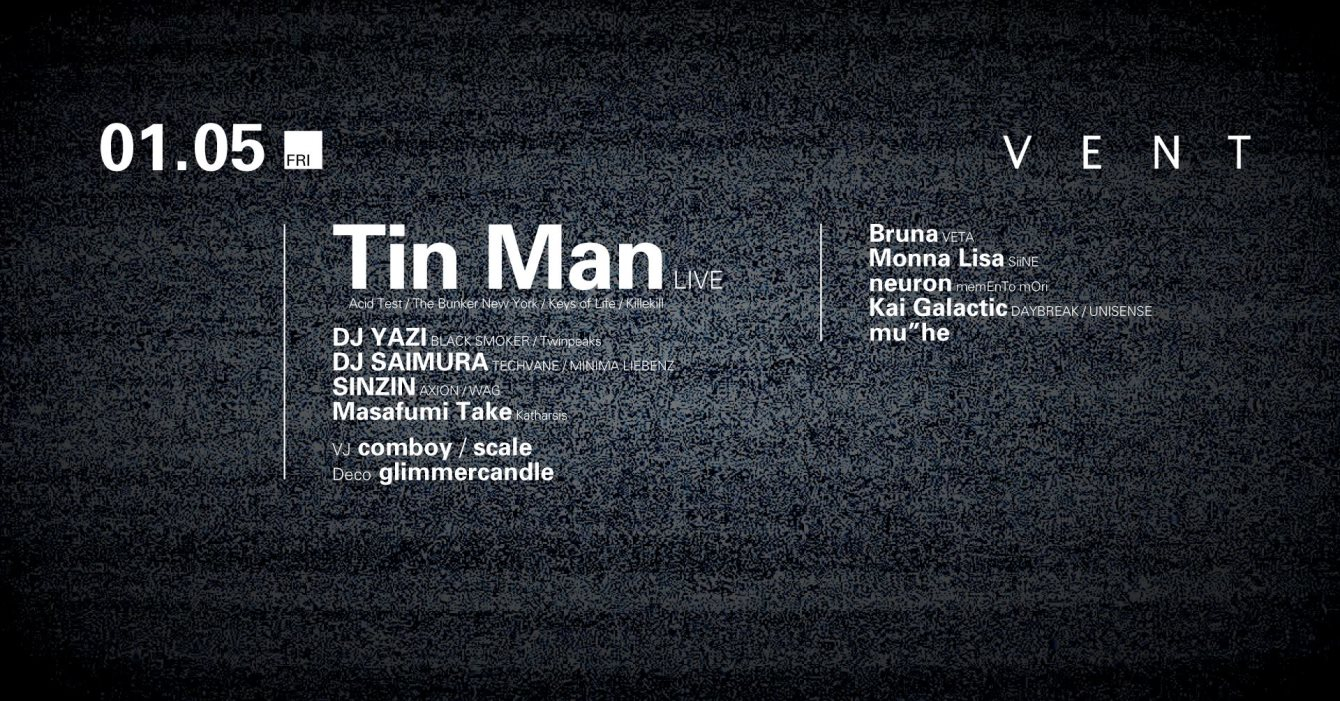 Tin Man -Live- - Flyer front