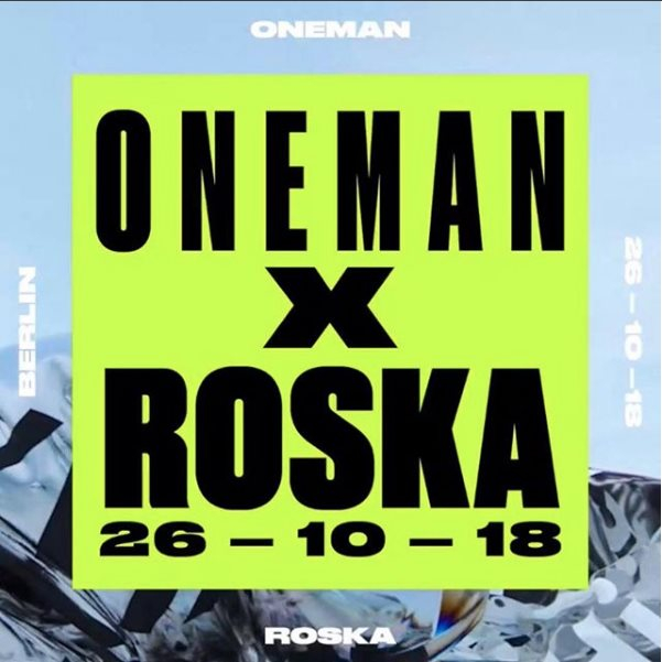 3'Hi (BLN) with Oneman & Roska - Flyer front