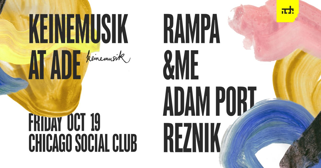 Keinemusik ADE Special 2018 - Flyer front