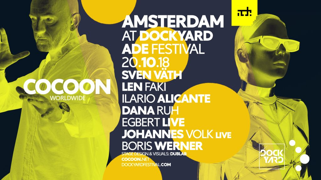 Cocoon at Dockyard / ADE - Flyer front