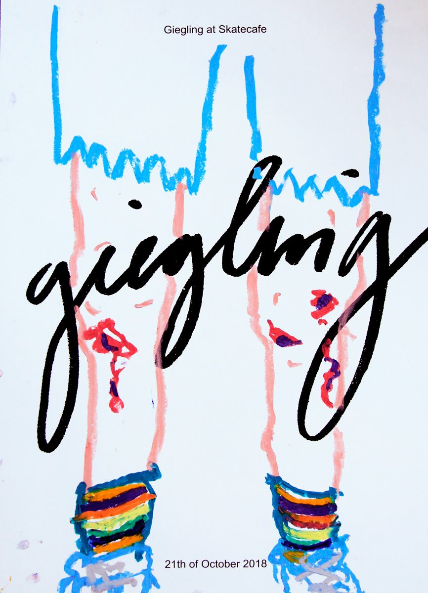 Giegling (sold out) - Flyer front