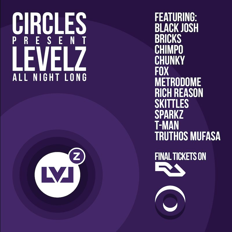 Levelz London Take Over - Flyer front