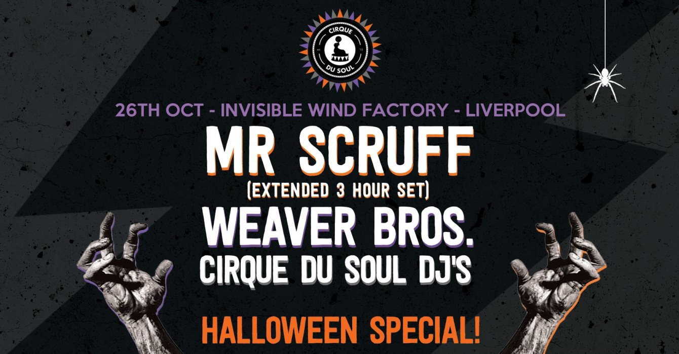 Cirque Du Soul: Liverpool // Halloween Special - Flyer front