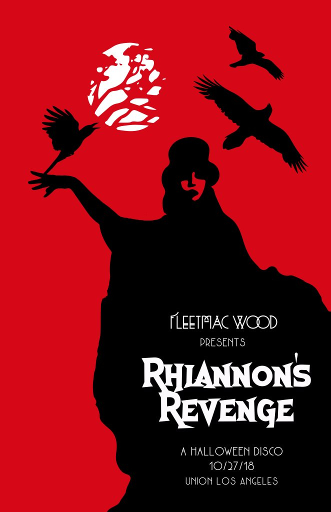 Fleetmac Wood presents Rhiannon's Revenge - LA - Flyer front