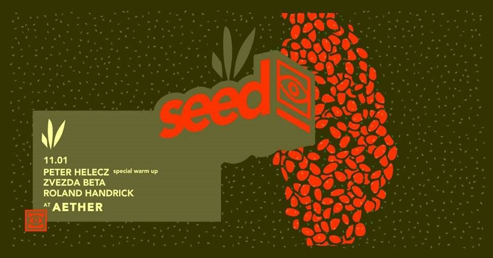 Seed - Peter Helecz, Zvezda Beta, Roland Handrick - Flyer front