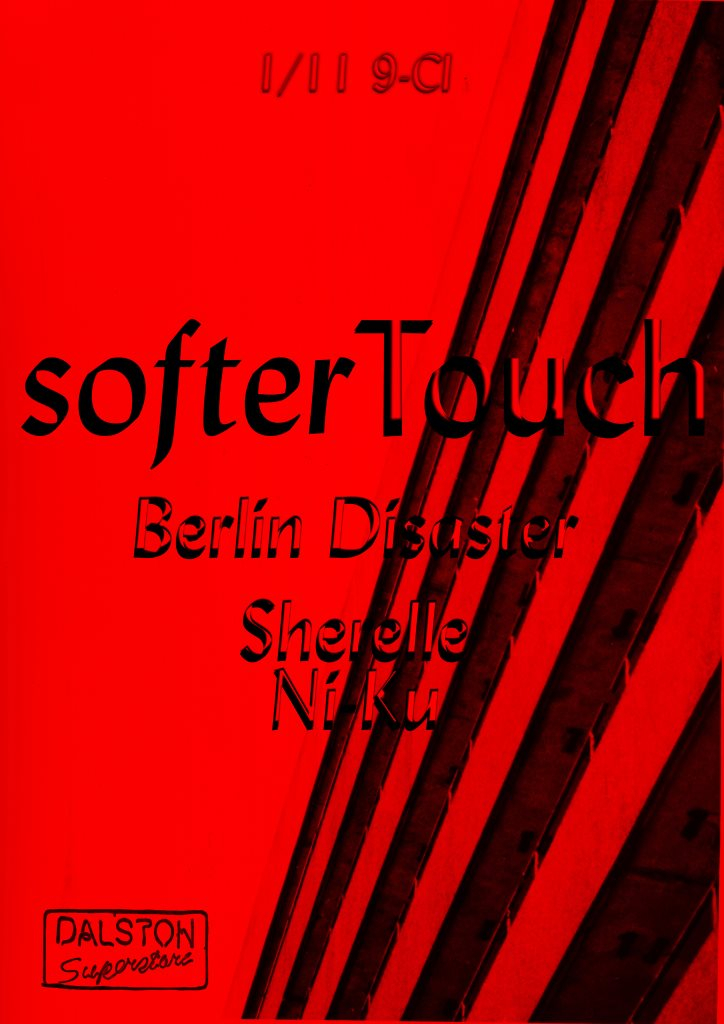 softerTouch s2 e5: Berlin Disaster, Sherelle & Ni-Ku - Flyer back