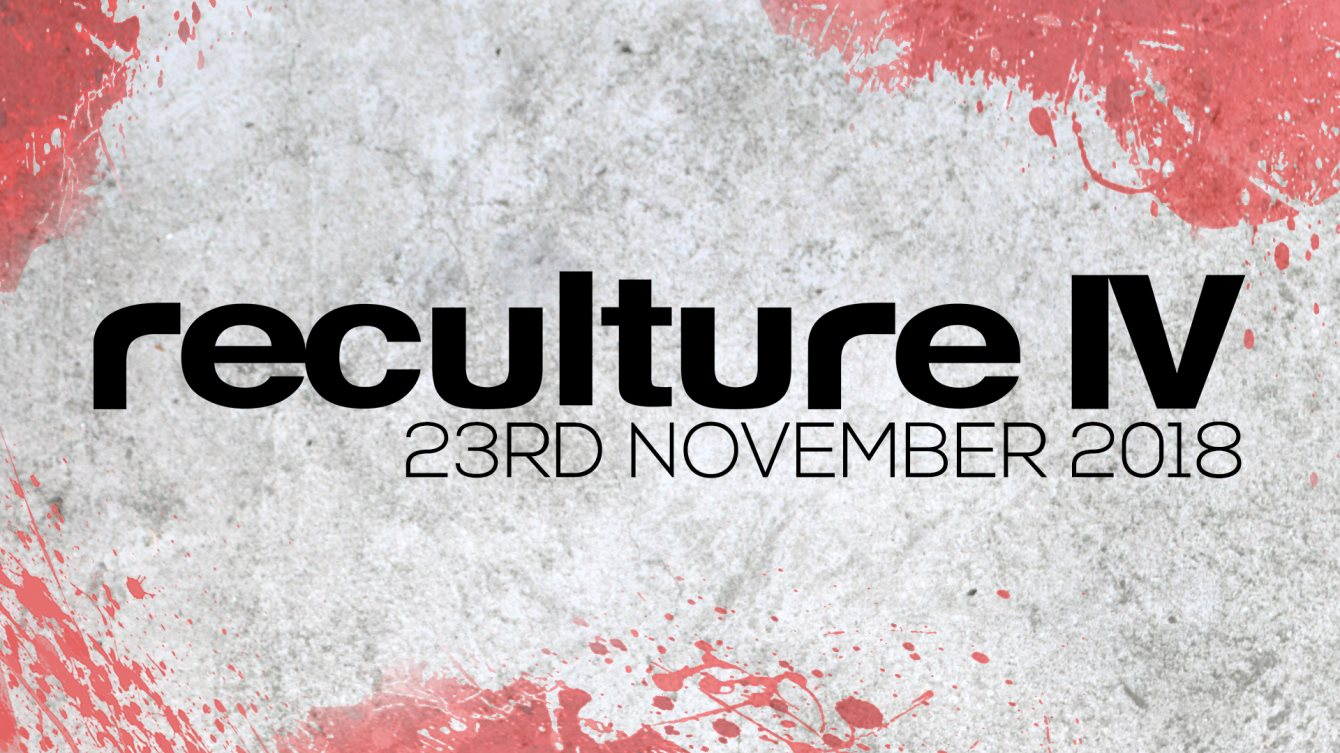 Reculture IV with Anja Schneider, Francesca Lombardo & Dinky - Flyer front