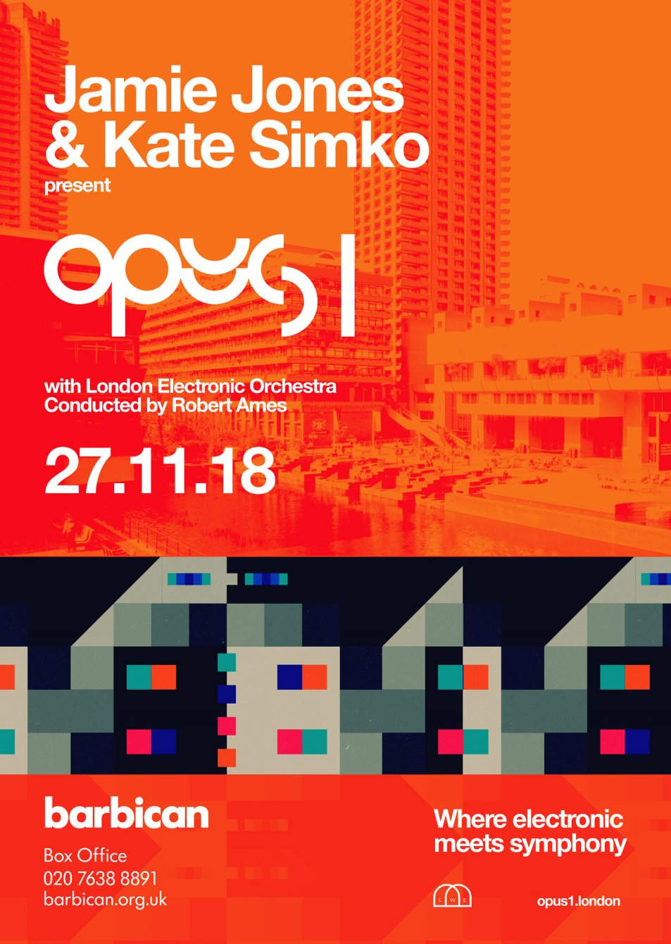 Jamie Jones & Kate Simko present Opus 1 - Flyer back